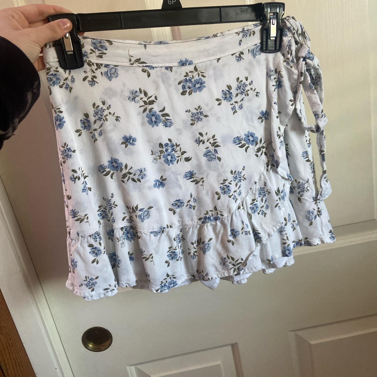 hollister ruffle dress