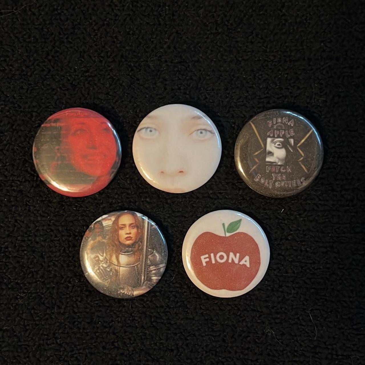 fiona apple pins! listing price is for the... - Depop