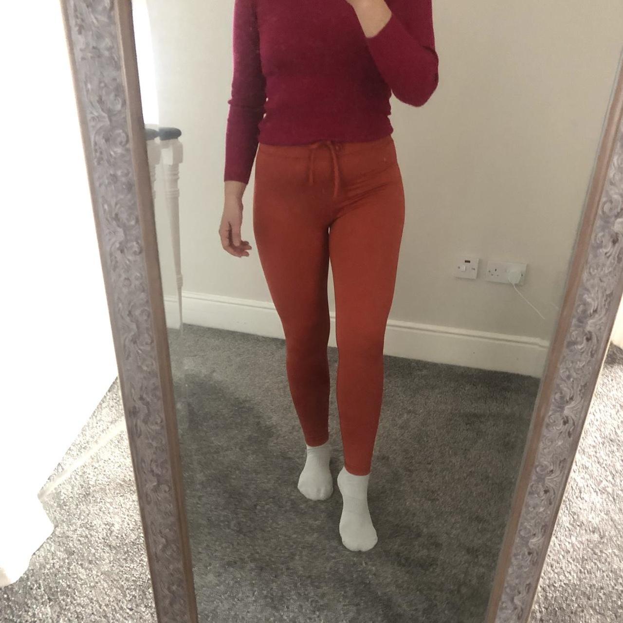 orange leggings primark