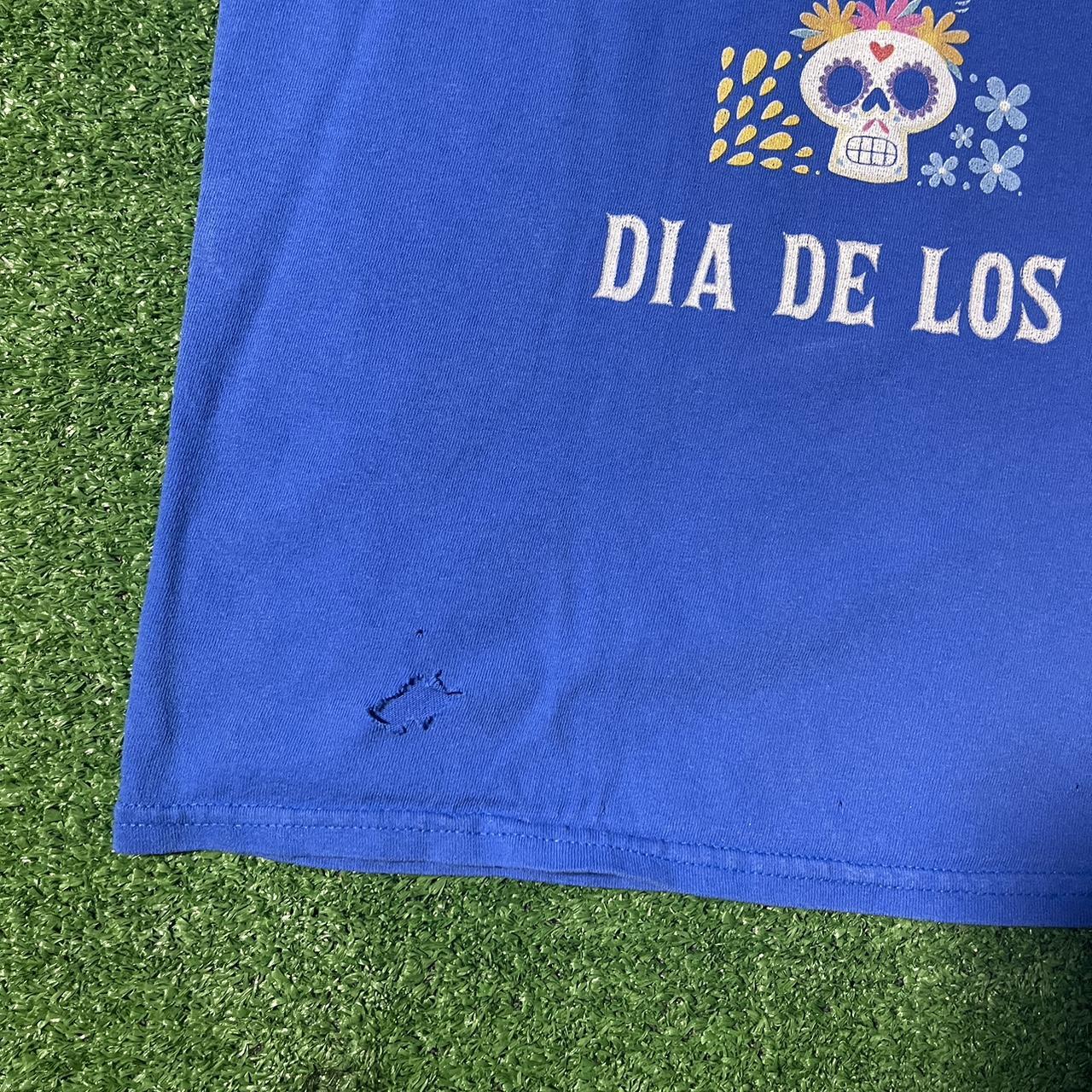 day of the dead los angeles dodger shirt size - Depop