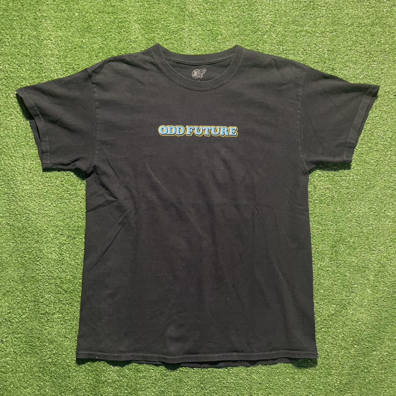 Odd Future Men's Black and Blue T-shirt | Depop