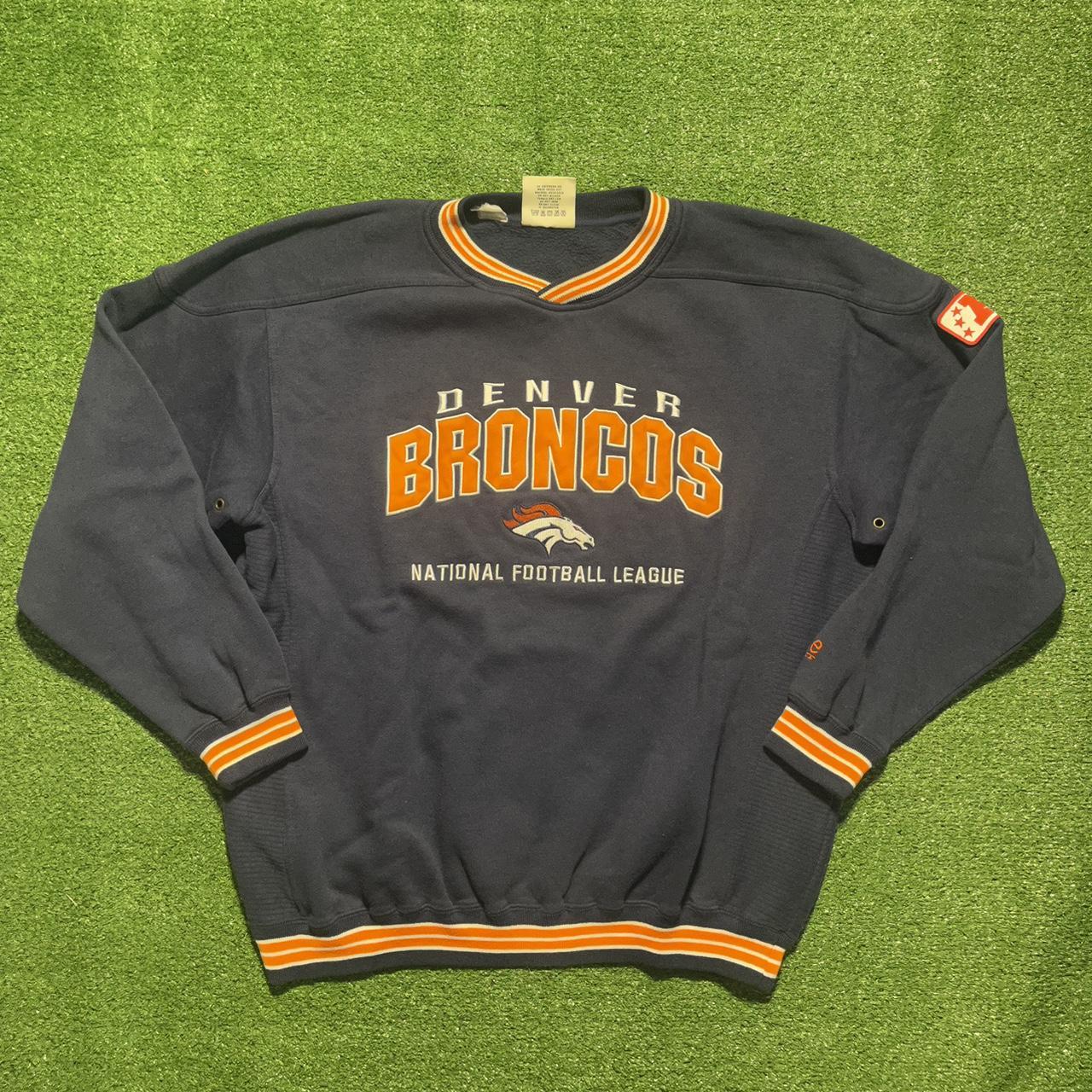 90s Lee Sport Denver Broncos pullover hoodie. 