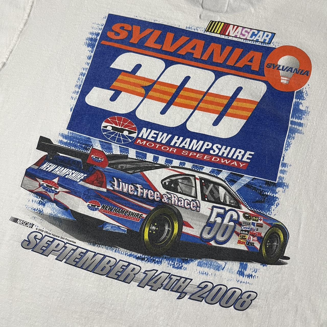 Vintage Nascar AOP shirt, big front and back graphic...