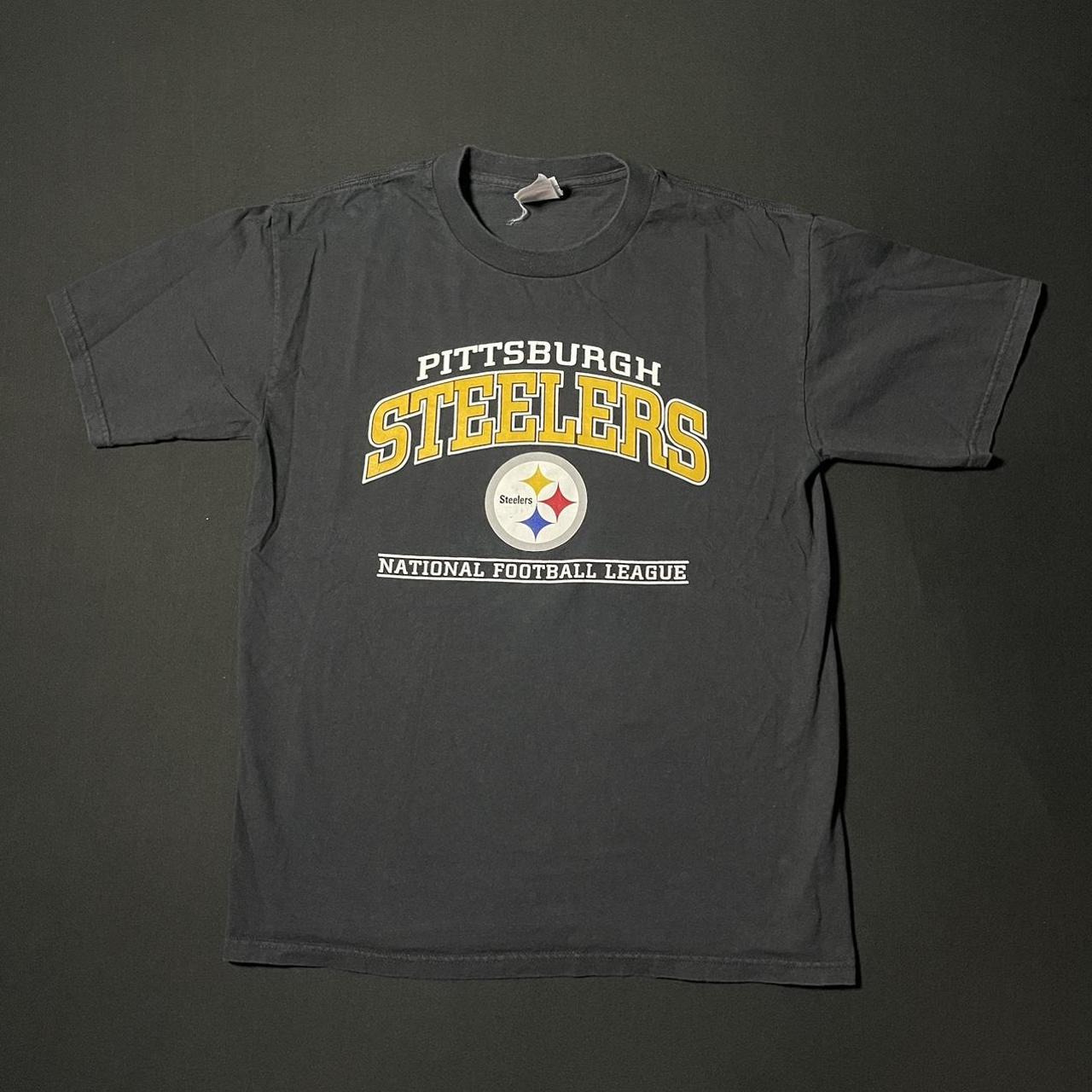 Vintage Mens Pittsburgh Steelers NFL Football Shirt - Depop