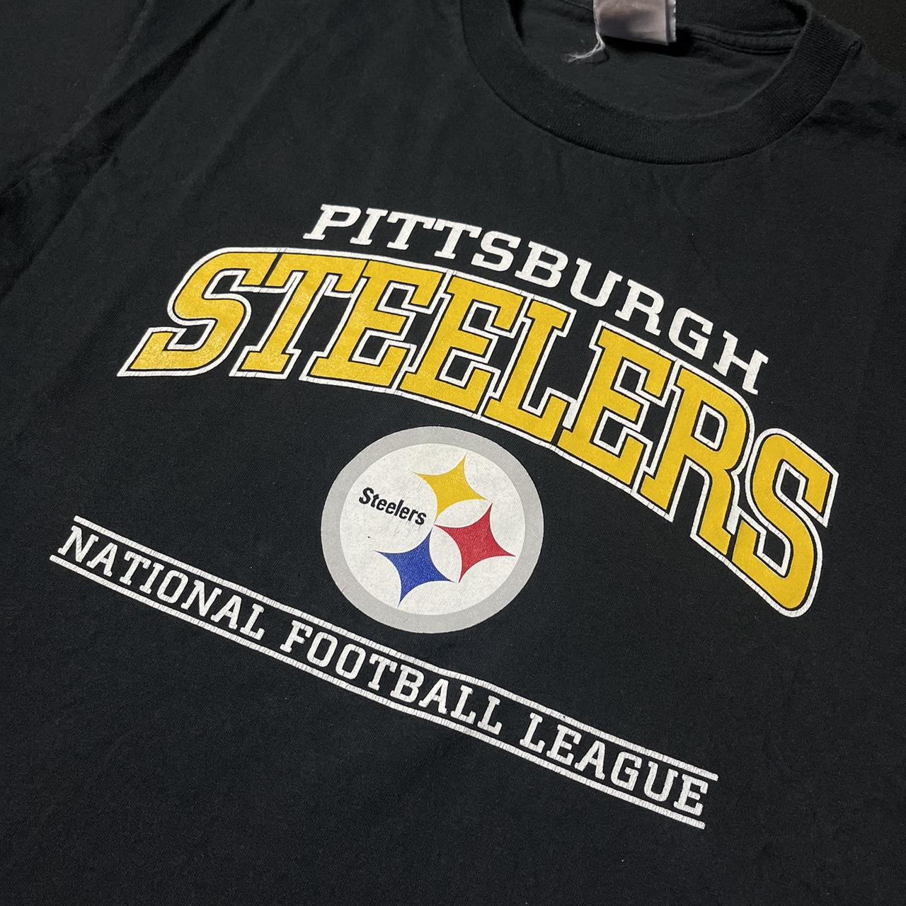 Vintage Mens Pittsburgh Steelers NFL Football Shirt - Depop