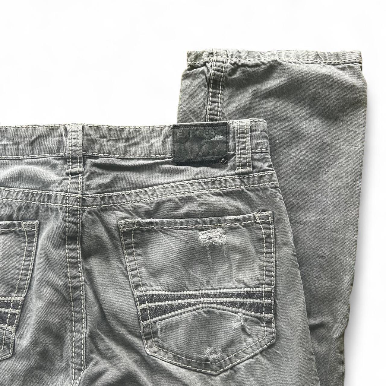 Express Women's Jeans Grey 36 – Grey Express jeans with a