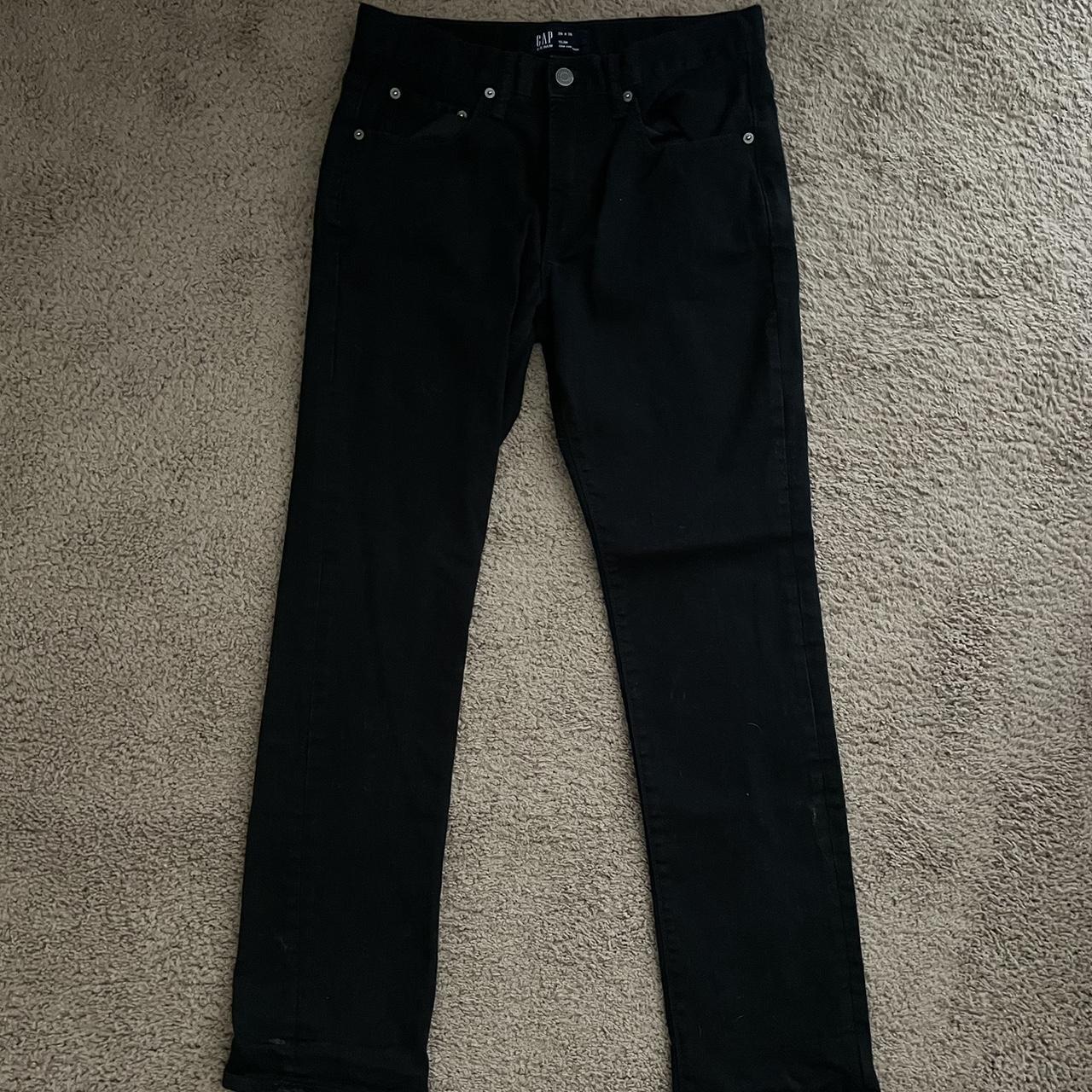 Gap Men's Black Trousers Depop