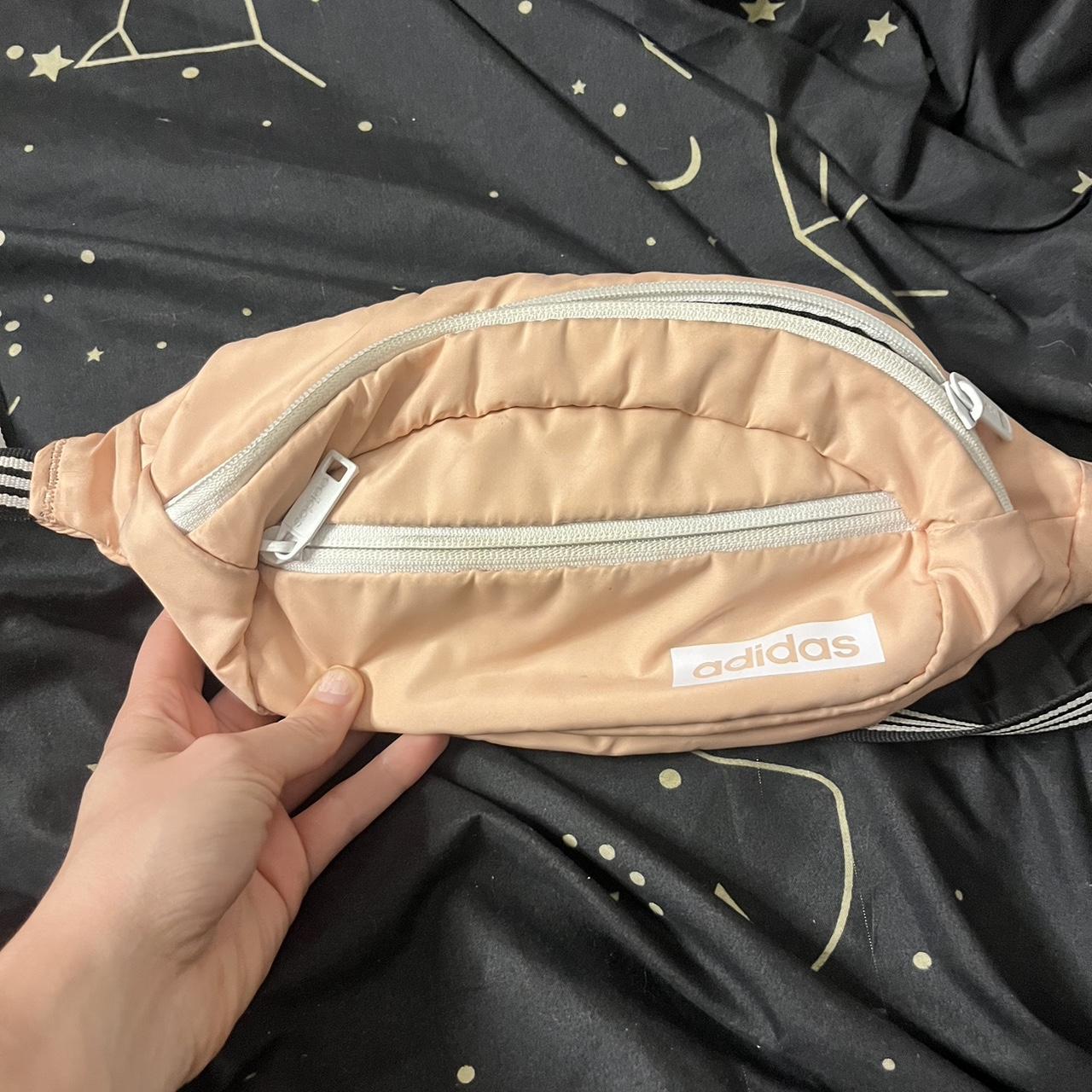 Adidas pink 2024 fanny pack