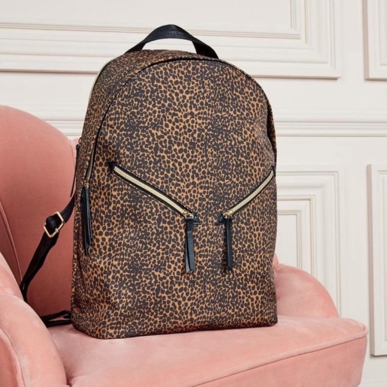 Stella and Dot Leopard Print backpack. Originally