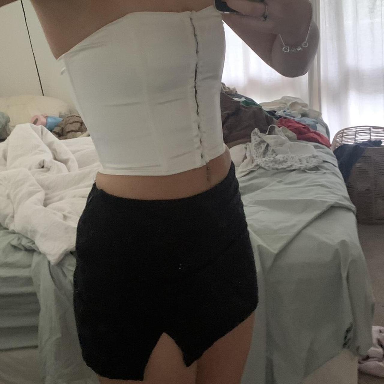 White Glassons Corset Worn Once Perfect Condition Depop