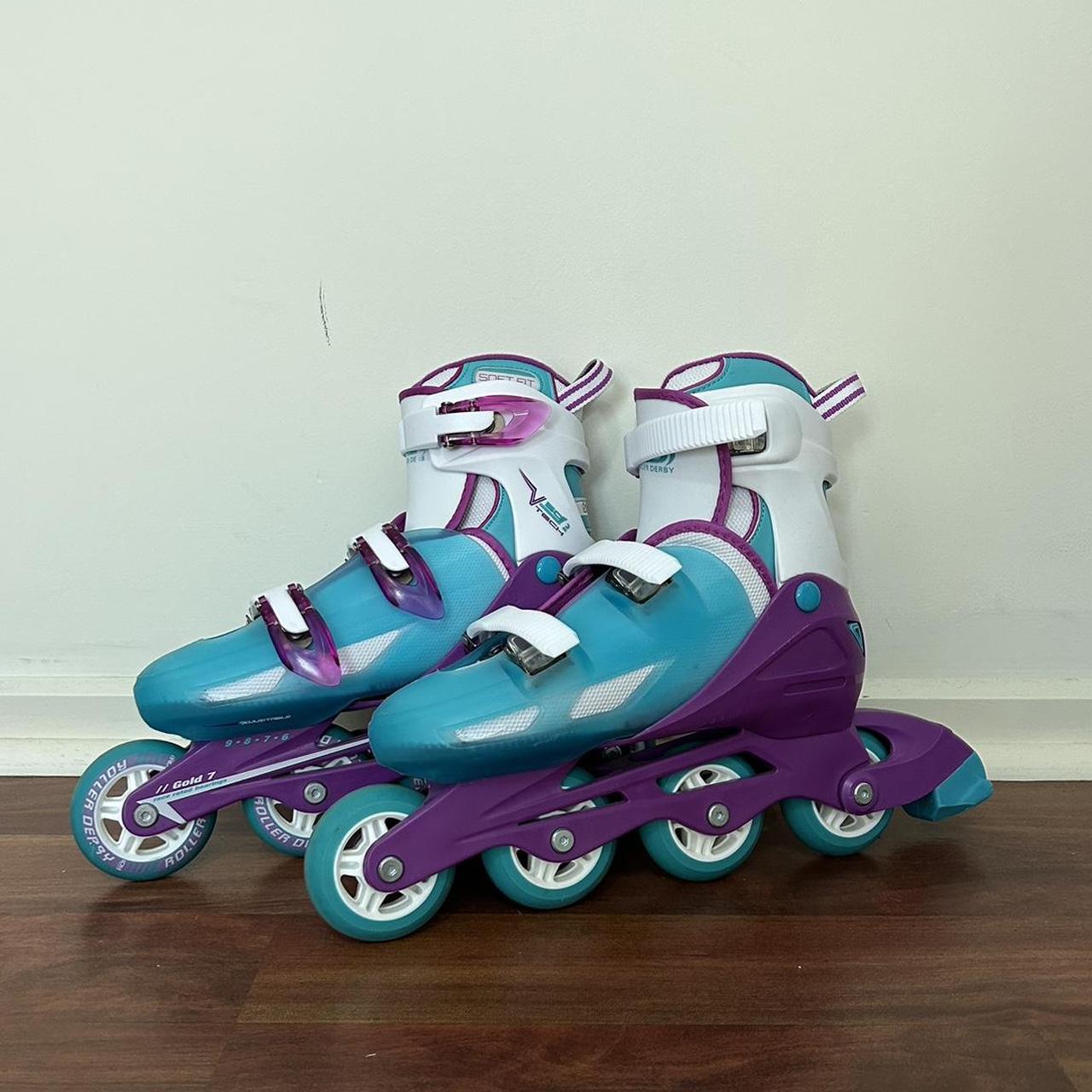 Size 6789 Roller Derby roller skates. VTech 500.... Depop