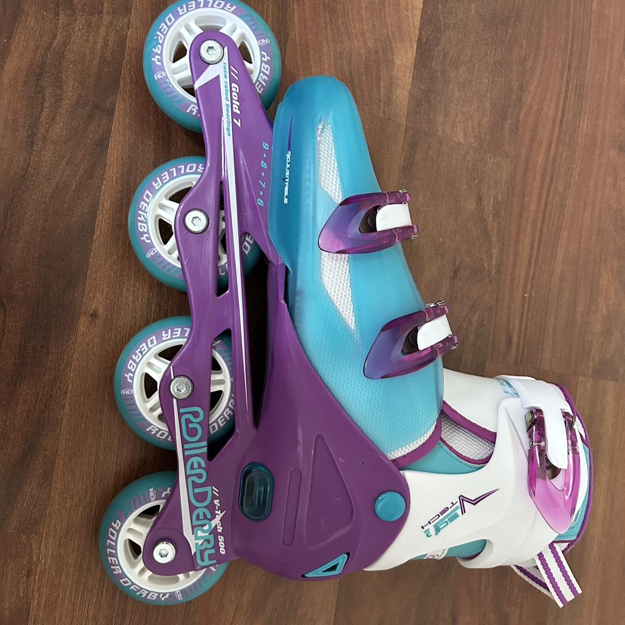 Size 6789 Roller Derby roller skates. VTech 500.... Depop