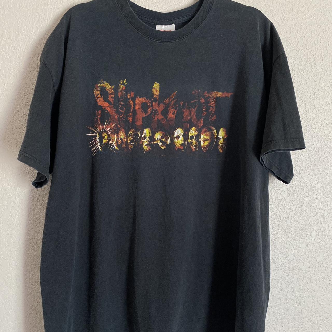 Vintage 2006 Slipknot Graphic Tee, Double Sided...