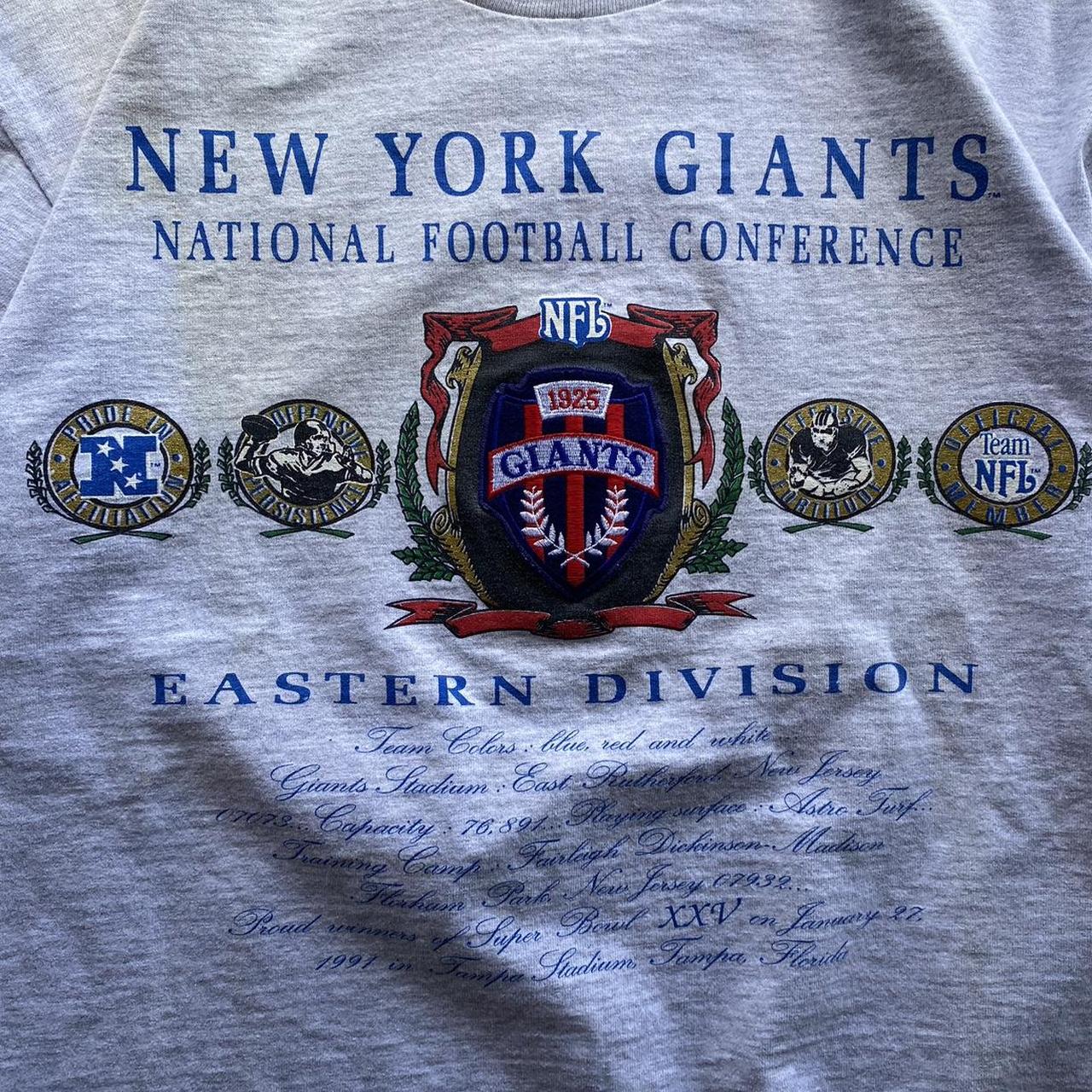 Nutmeg Vintage T Shirt Phil Sims NY Giants