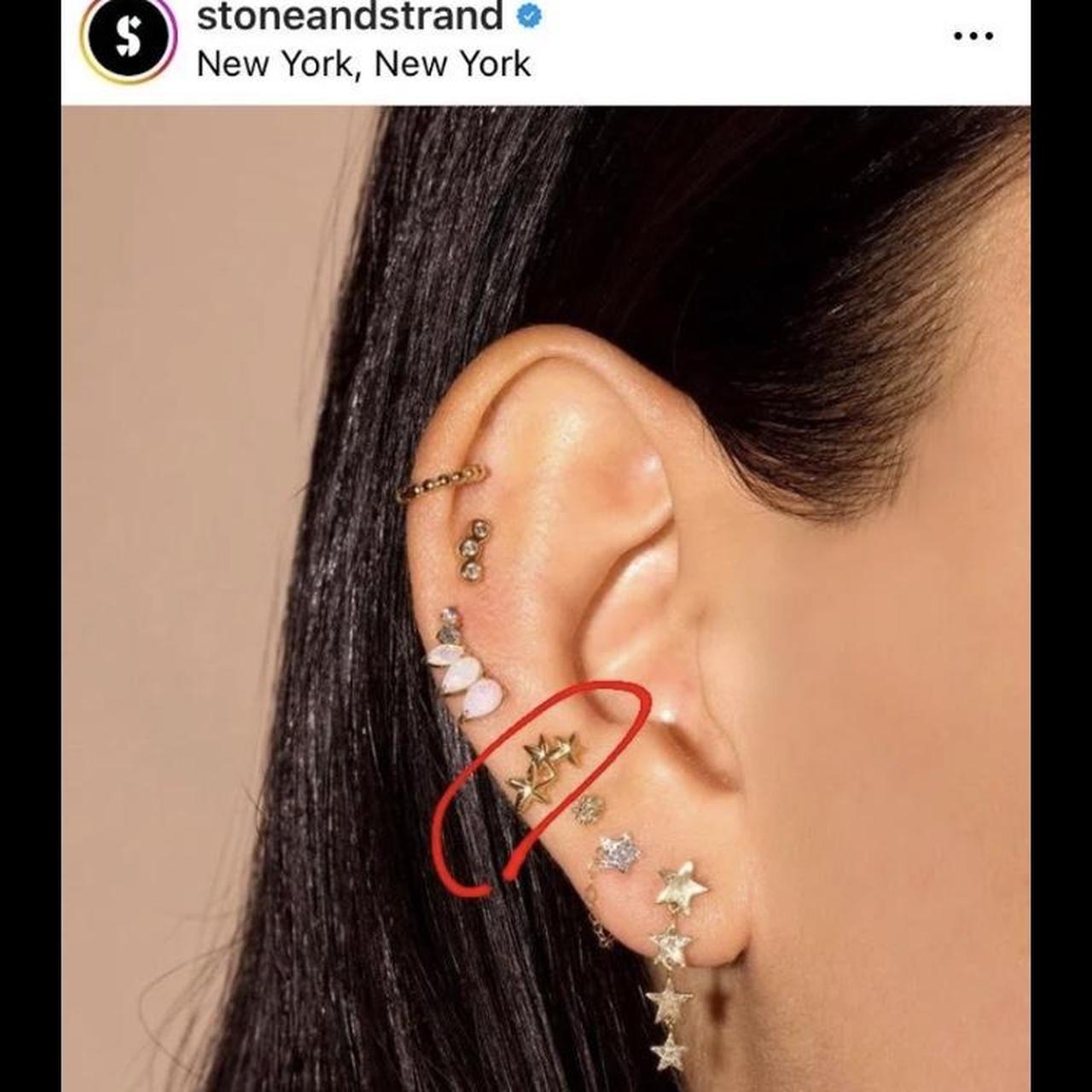 Beautiful Stone and Strand piercings from a few... Depop