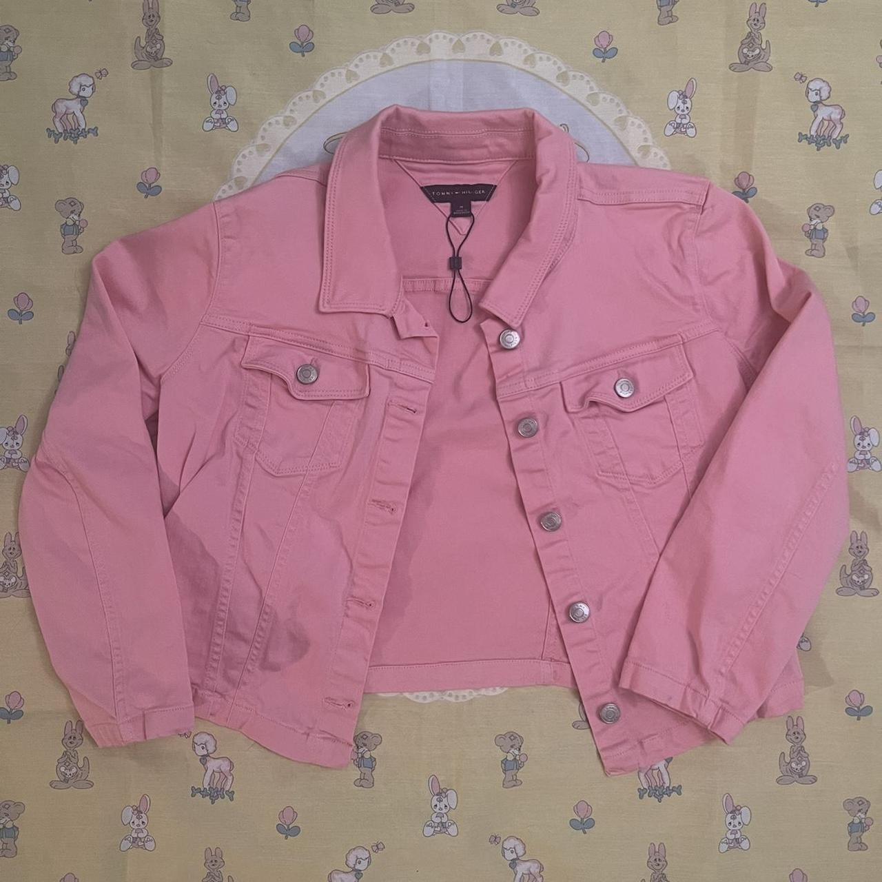 Tommy Hilfiger Women's Pink Jacket Depop