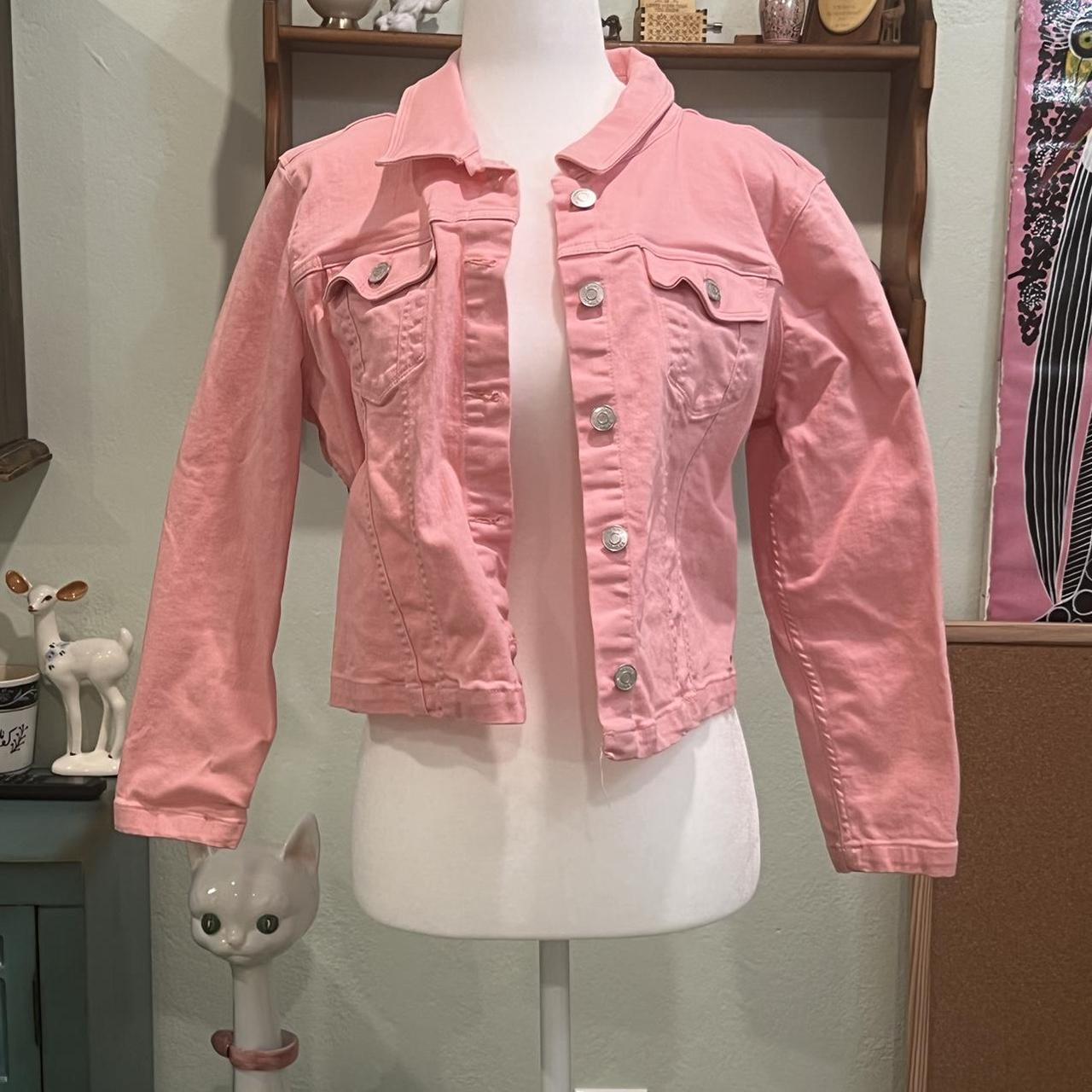 Tommy Hilfiger Women's Pink Jacket Depop