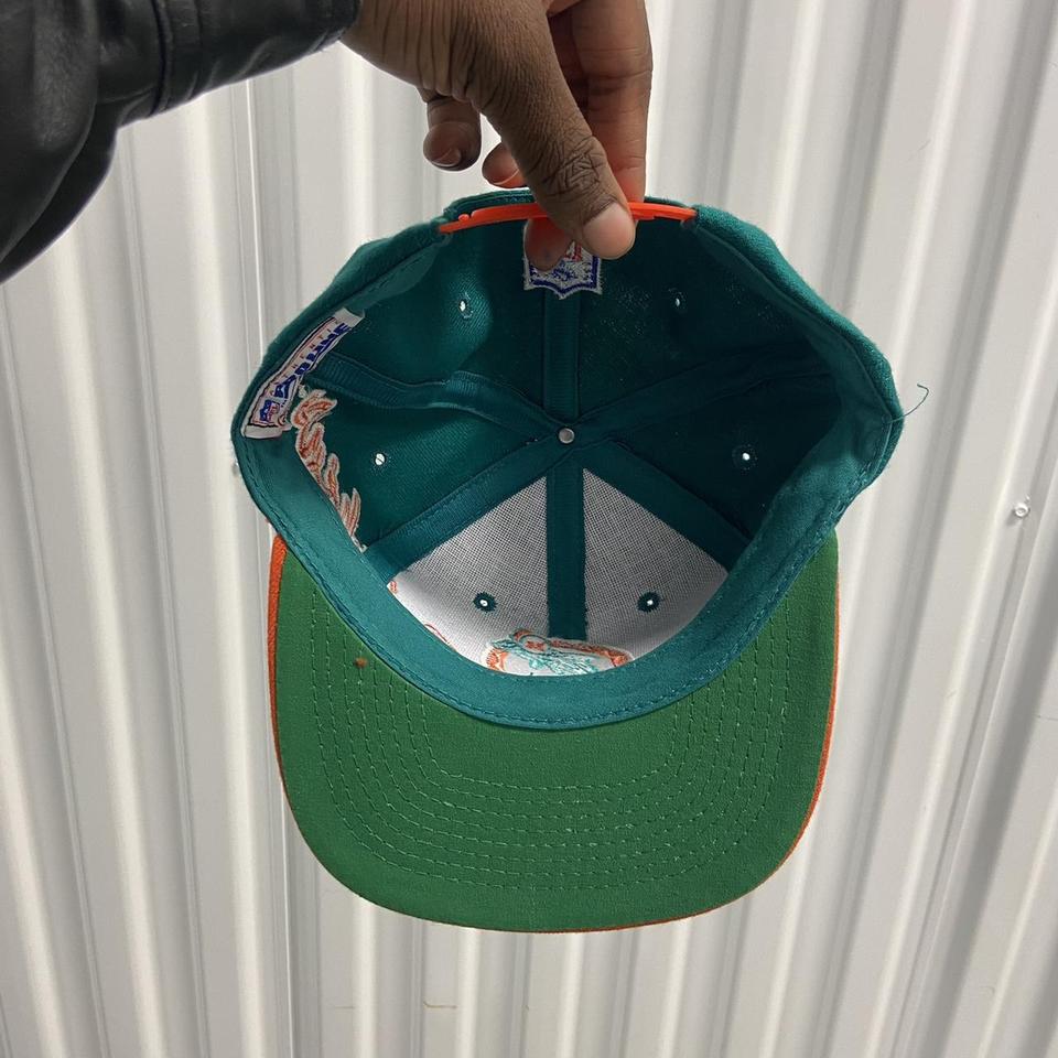 Vintage Miami Dolphins Apex One Snapback Hat Cap - Depop