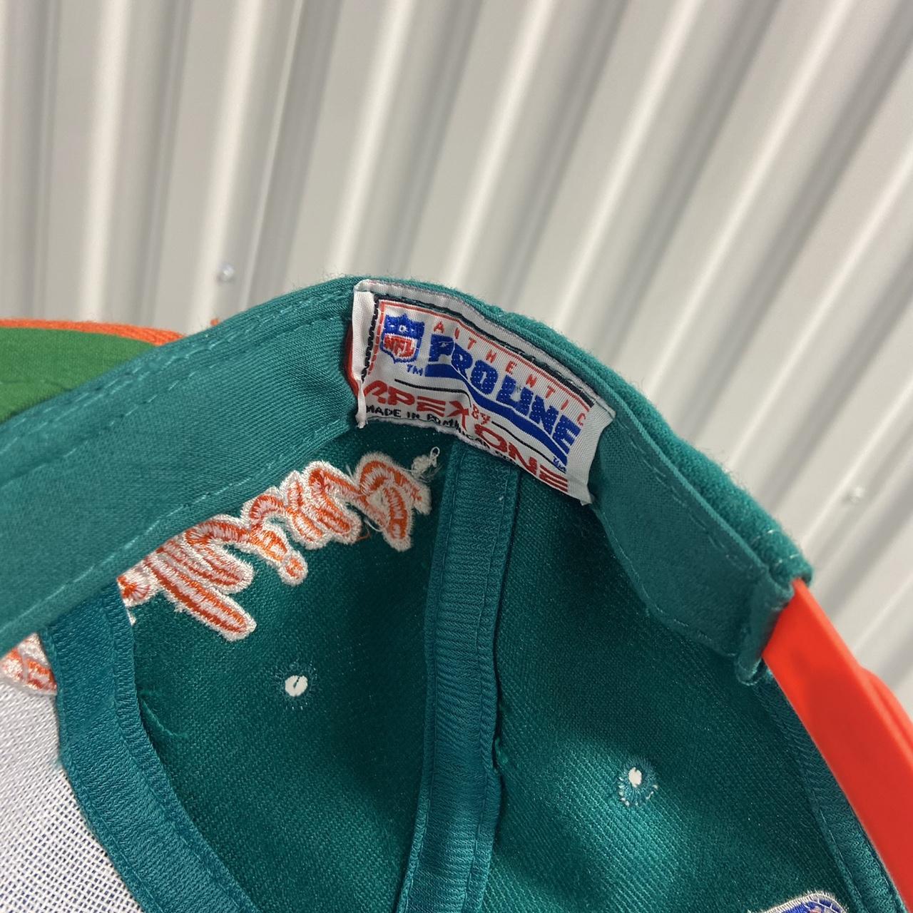 Vintage Miami Dolphins Apex One Snapback Hat Cap - Depop