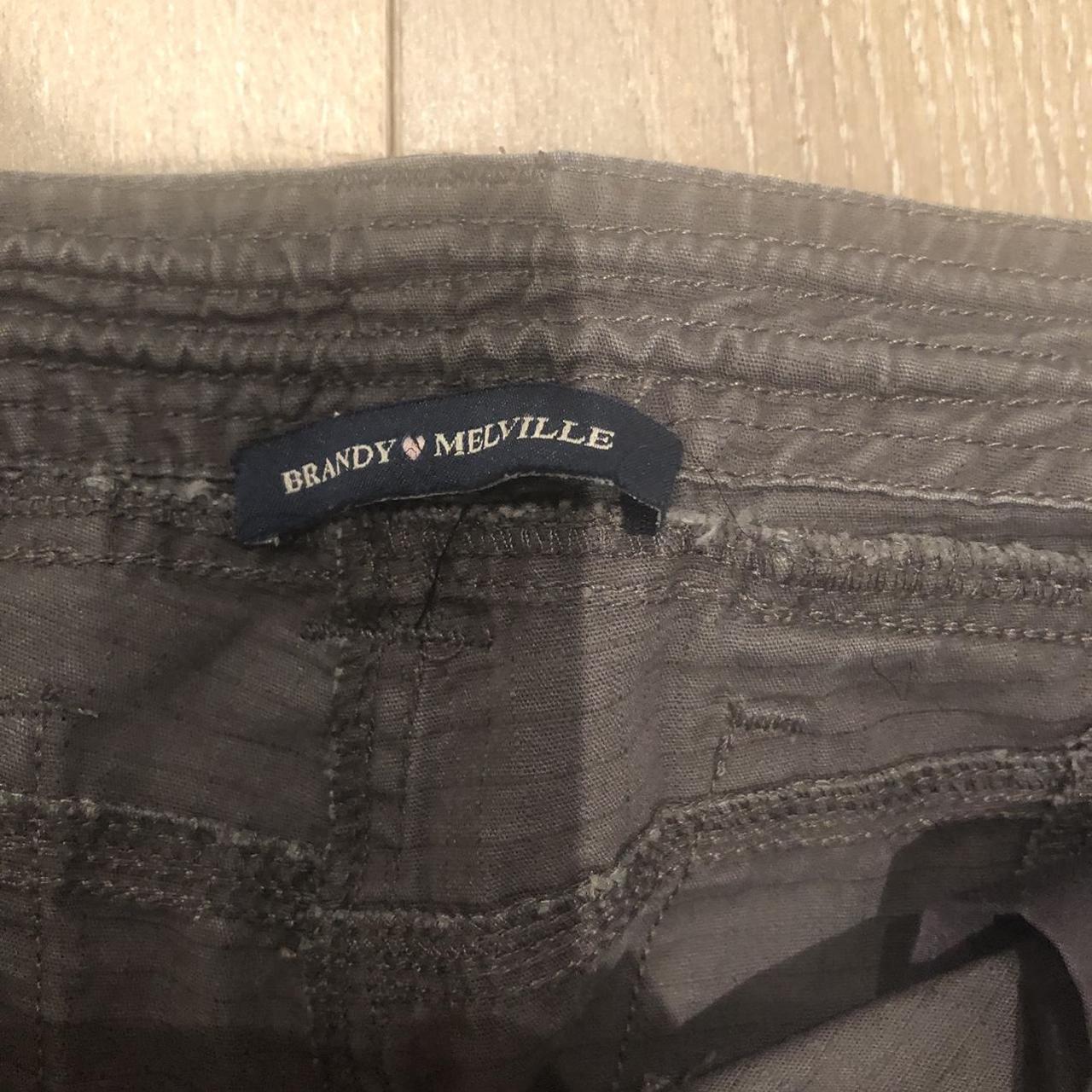 Brandy Melville Kim pants in grey Super cool cargo... Depop