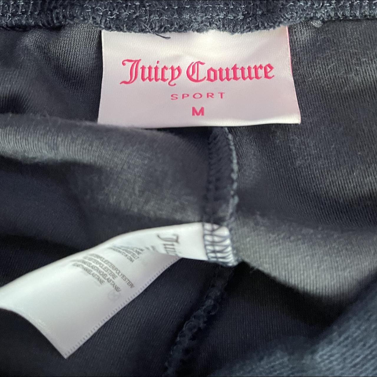 Navy/ grey velvet juicy couture joggers Never... - Depop