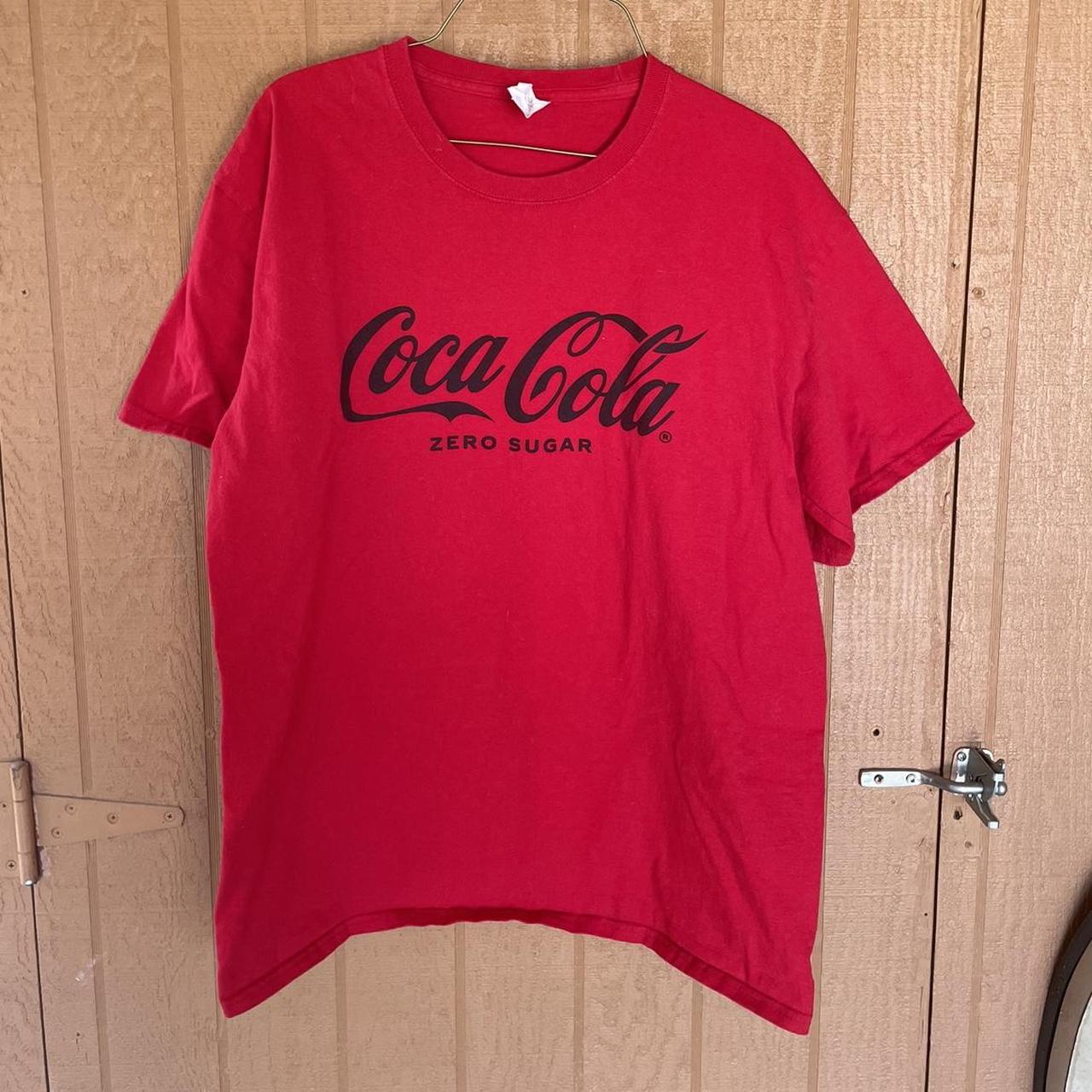 Coca-Cola Men's Red T-shirt | Depop