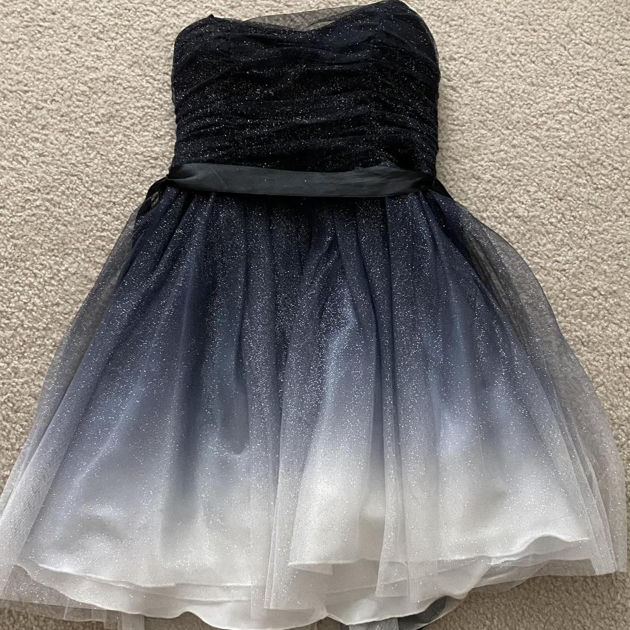 Teeze Me Sparkly Ombre Hoco Prom Dress Size