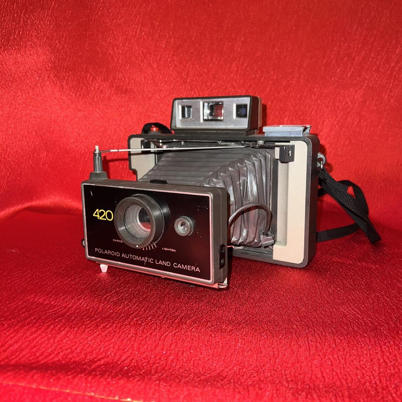Polaroid Automatic Land Camera 420 Missing front... Depop