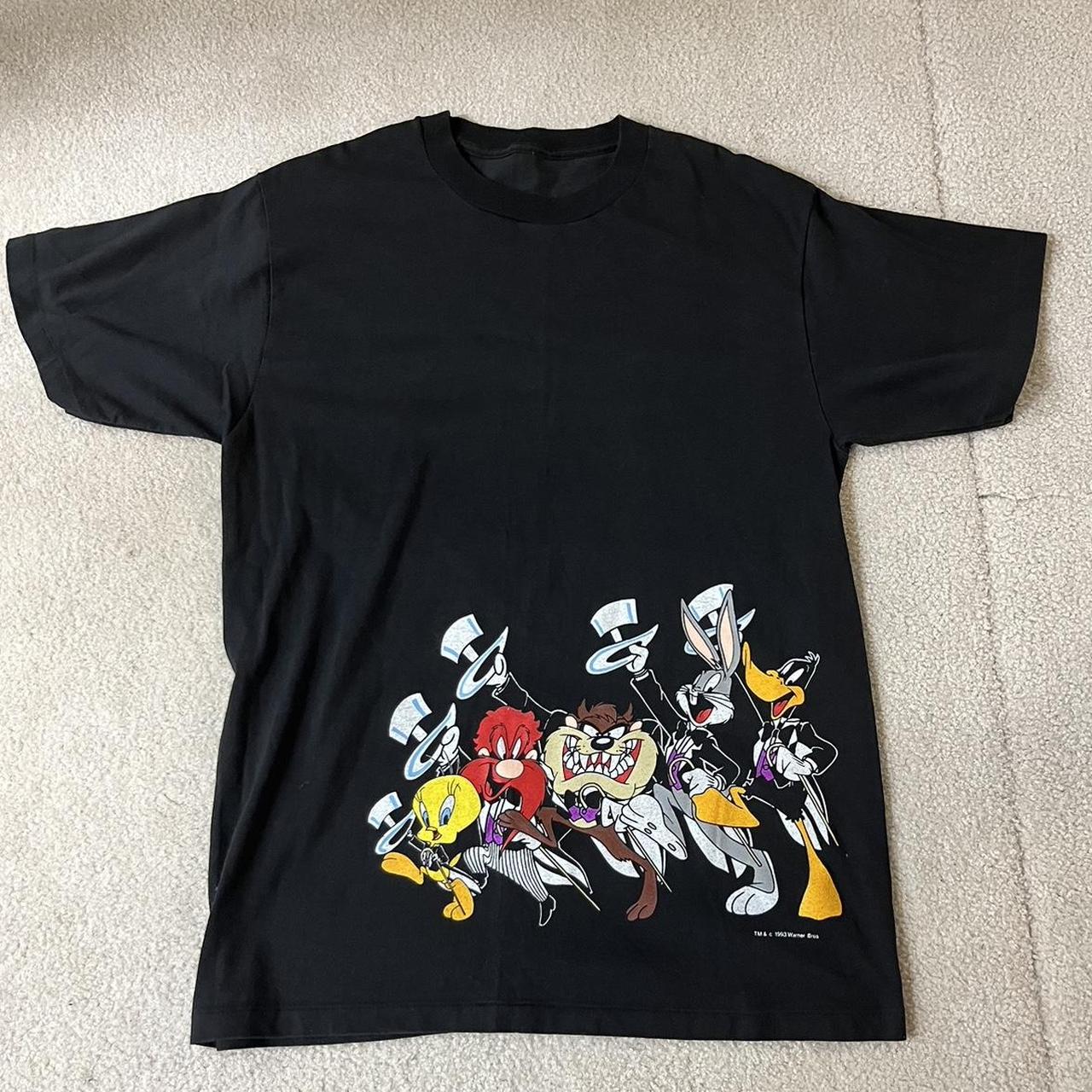 Looney Tunes 1993 Tee Single Stitch No tag xl/xxl?... - Depop