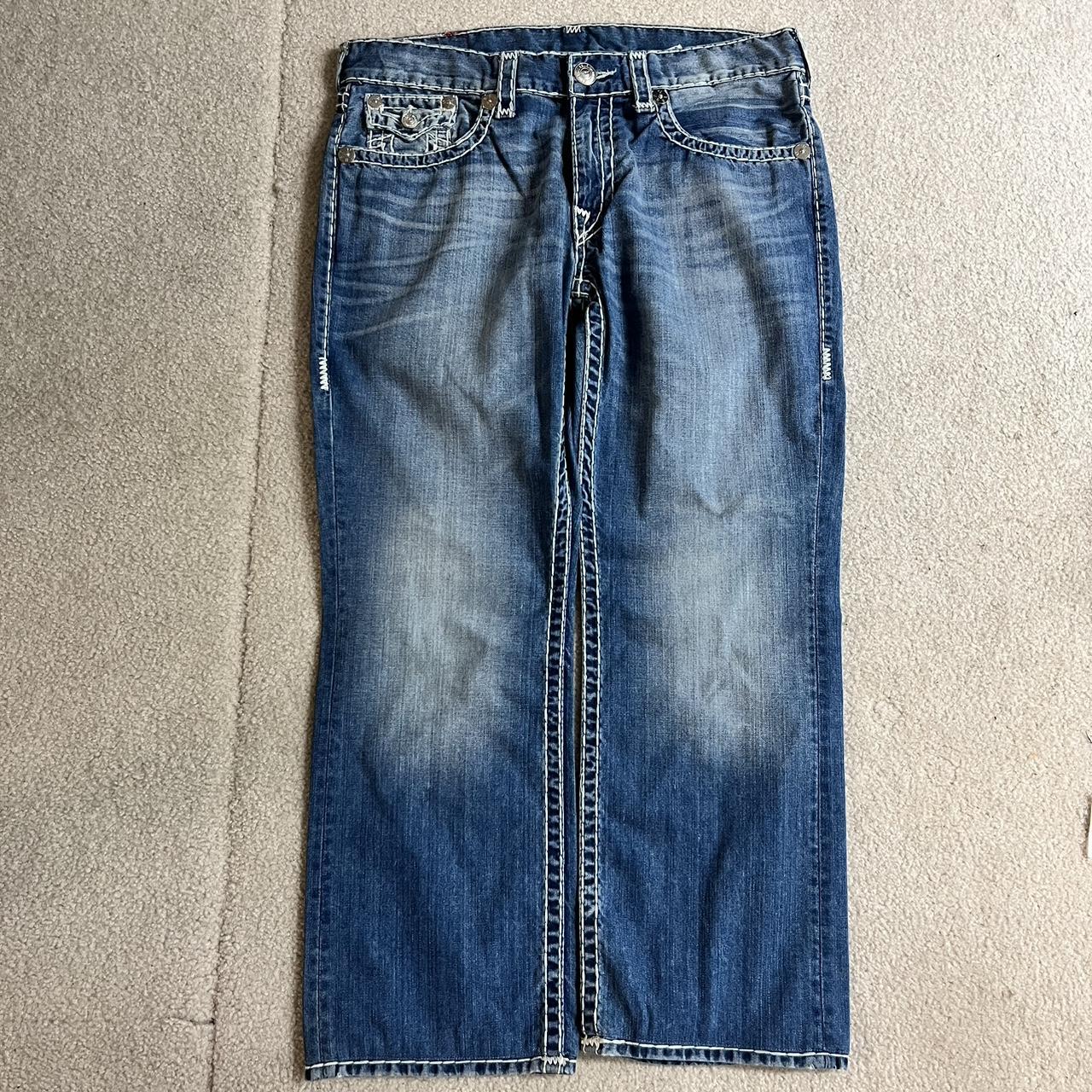 True Religion Jeans 36 Cool Fade ‼️SEND... - Depop