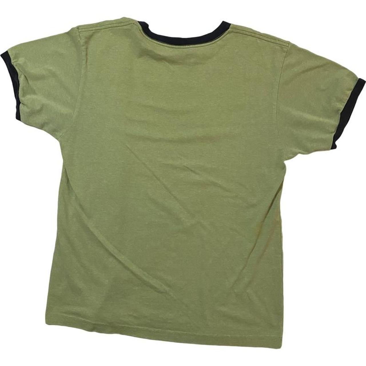 Men's Green and Khaki Tshirt Depop
