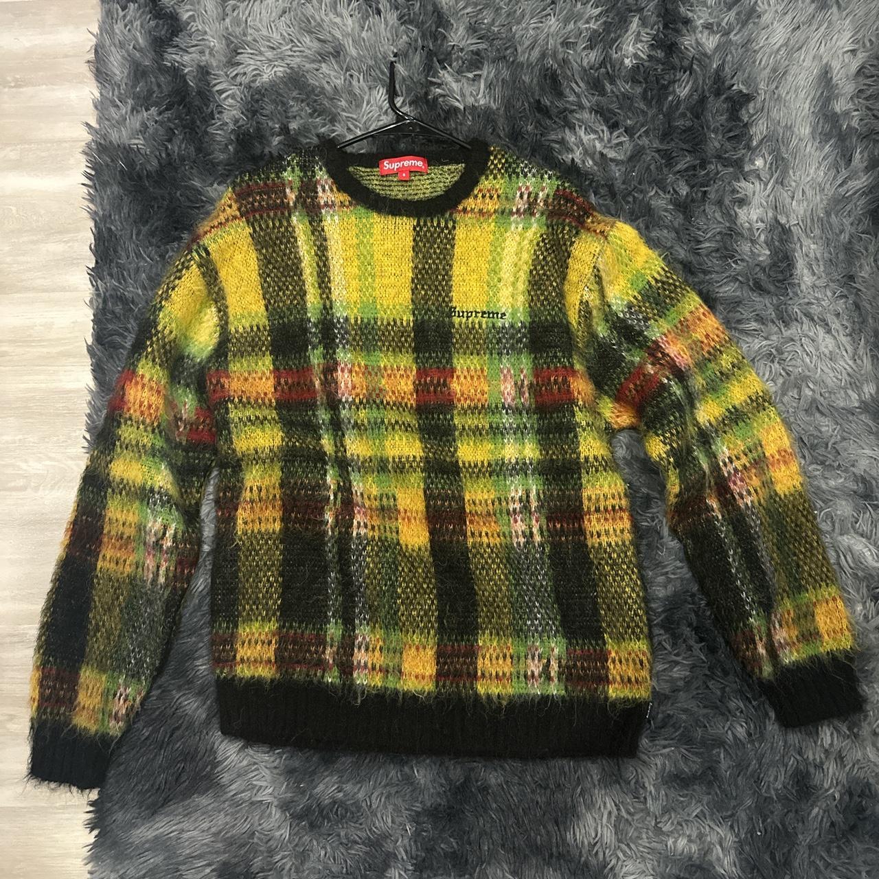 Supreme Mohair Sweater Size Small - Depop