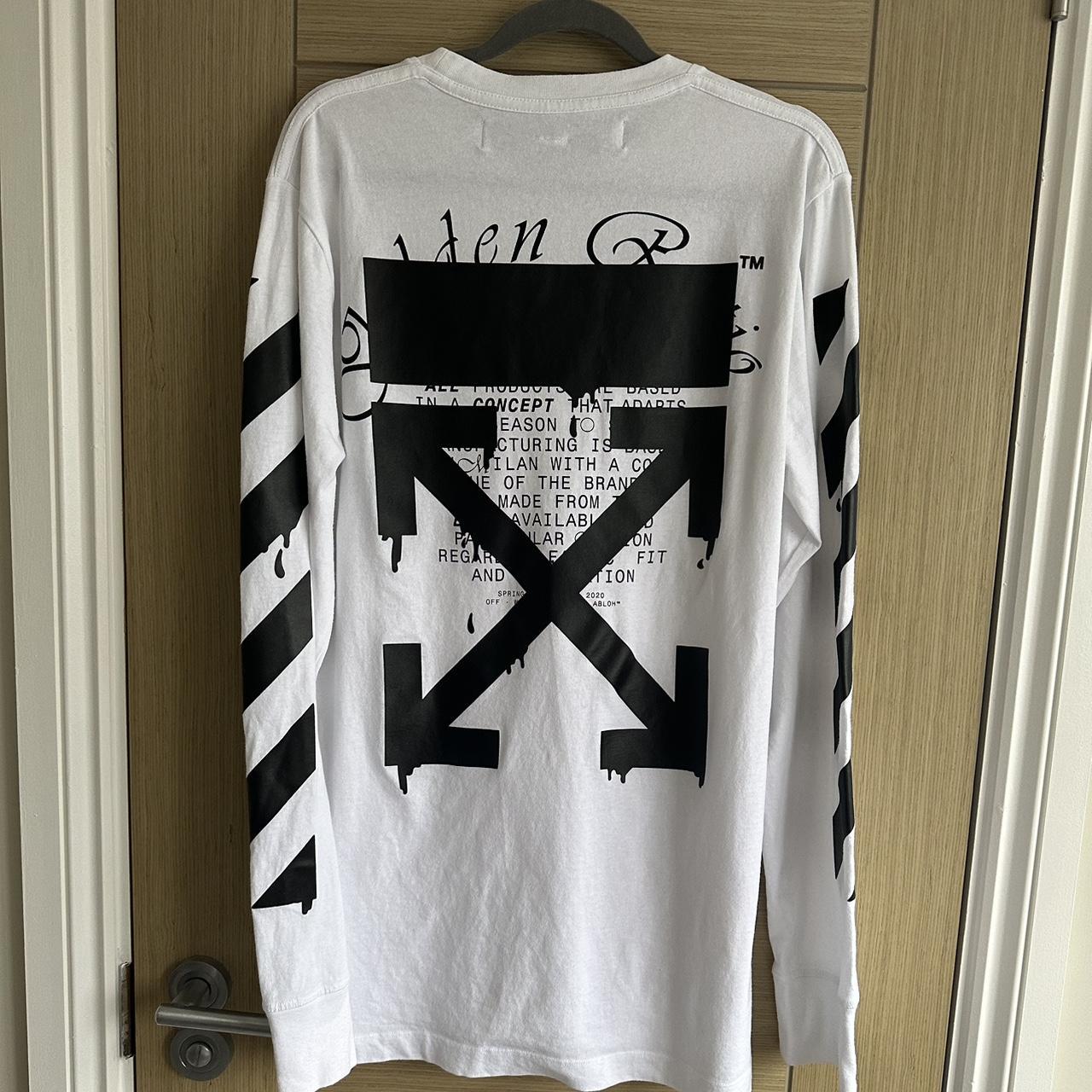 off white seeing things long sleeve