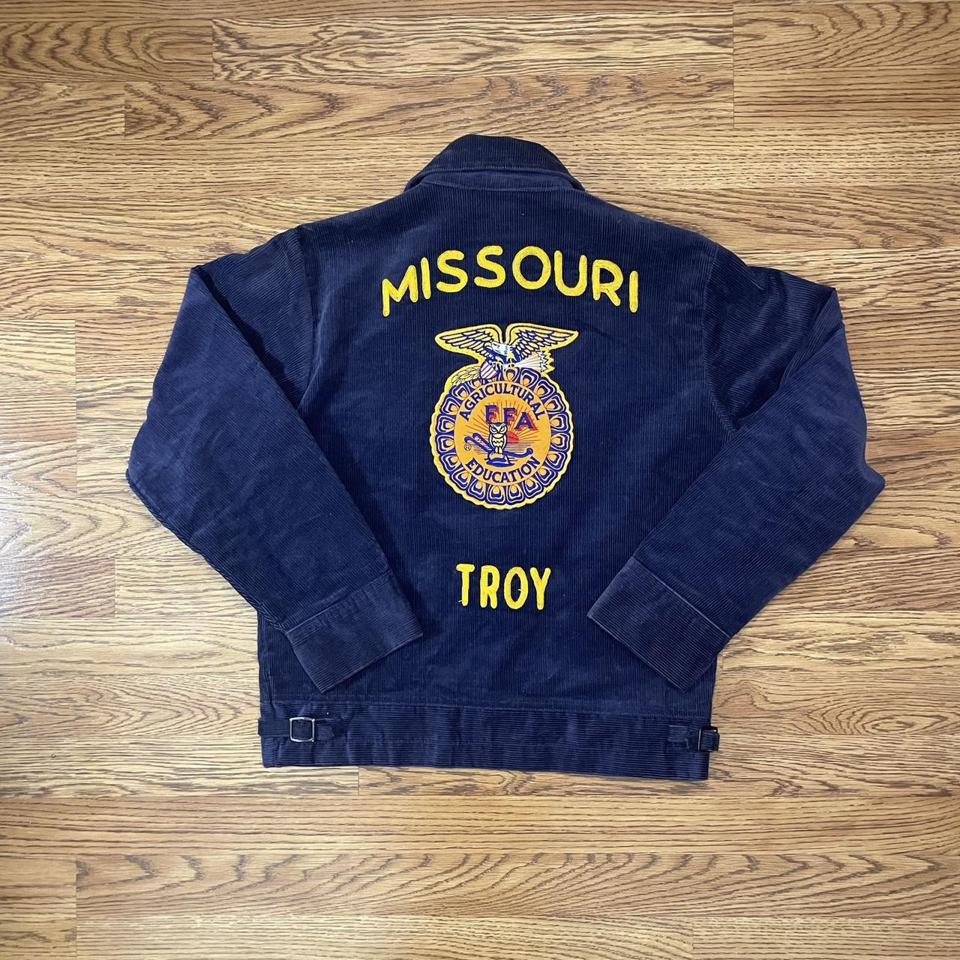 Vintage FFA Troy Missouri Corduroy Jacket Size... - Depop