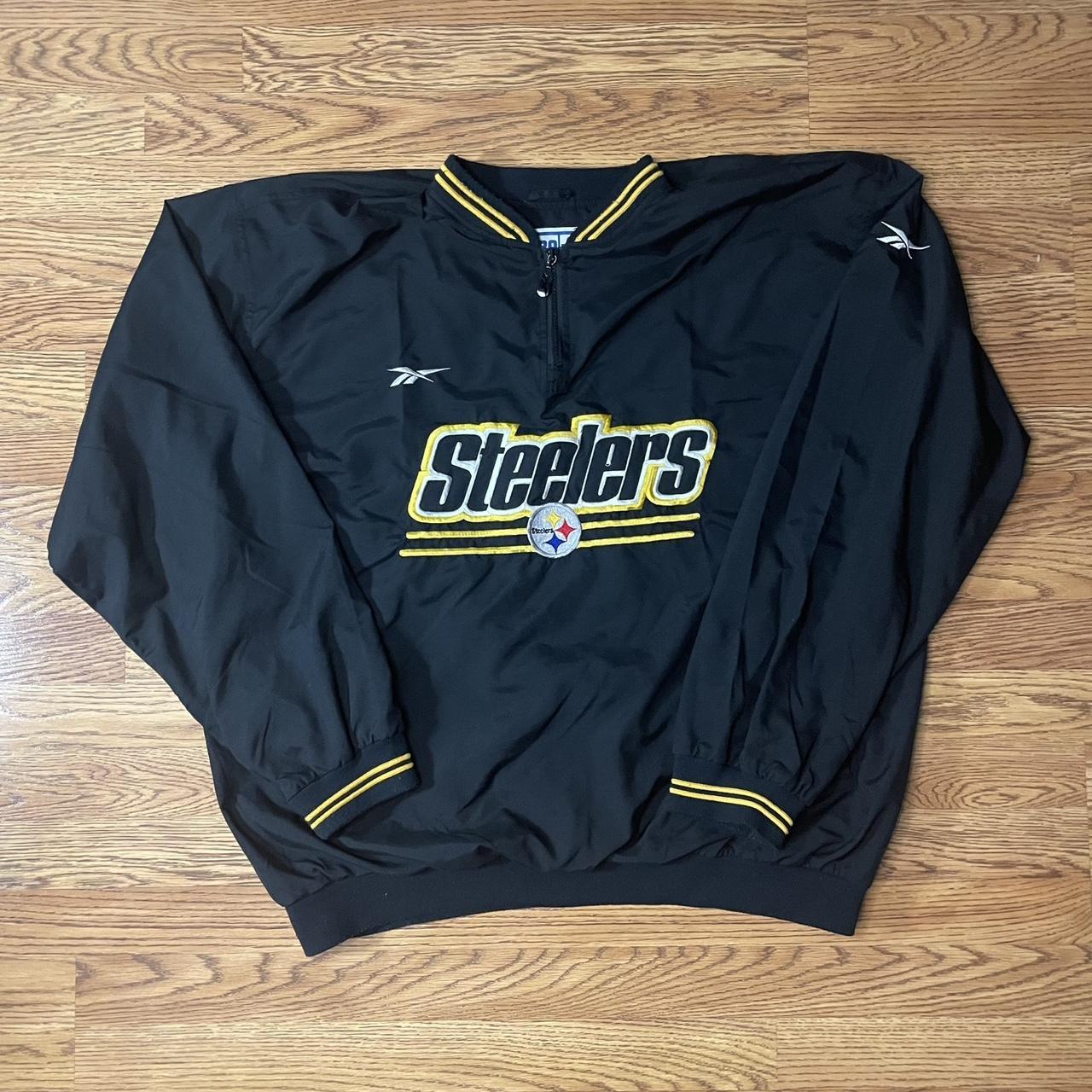 Vintage Reebok NFL Pittsburgh Steelers Hoodie - Men's XL