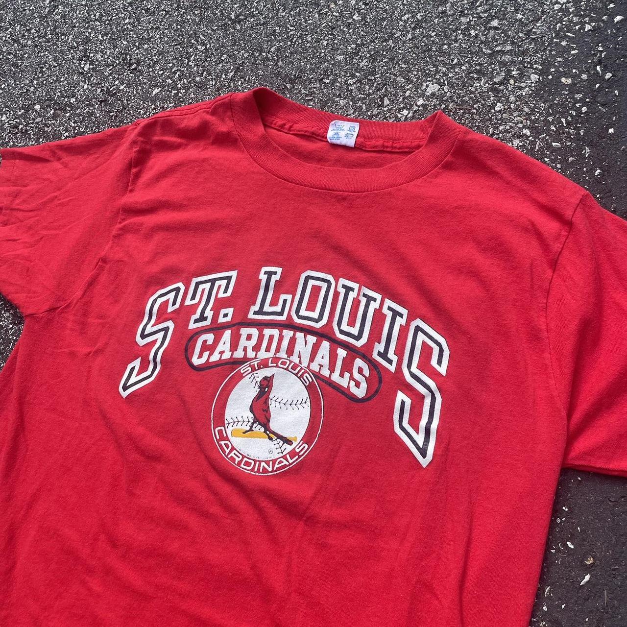 Vintage CHAMPION St. Louis Cardinals Single Stitch T Shirt Large
