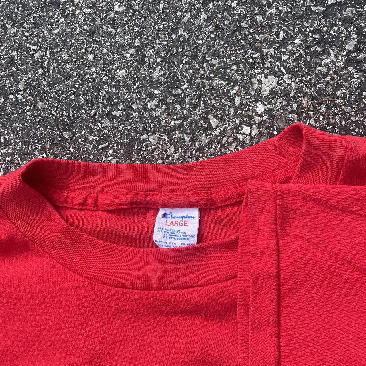 Rare Vintage CHAMPION St. Louis Cardinals Football Single Stitch T Shirt  80s M