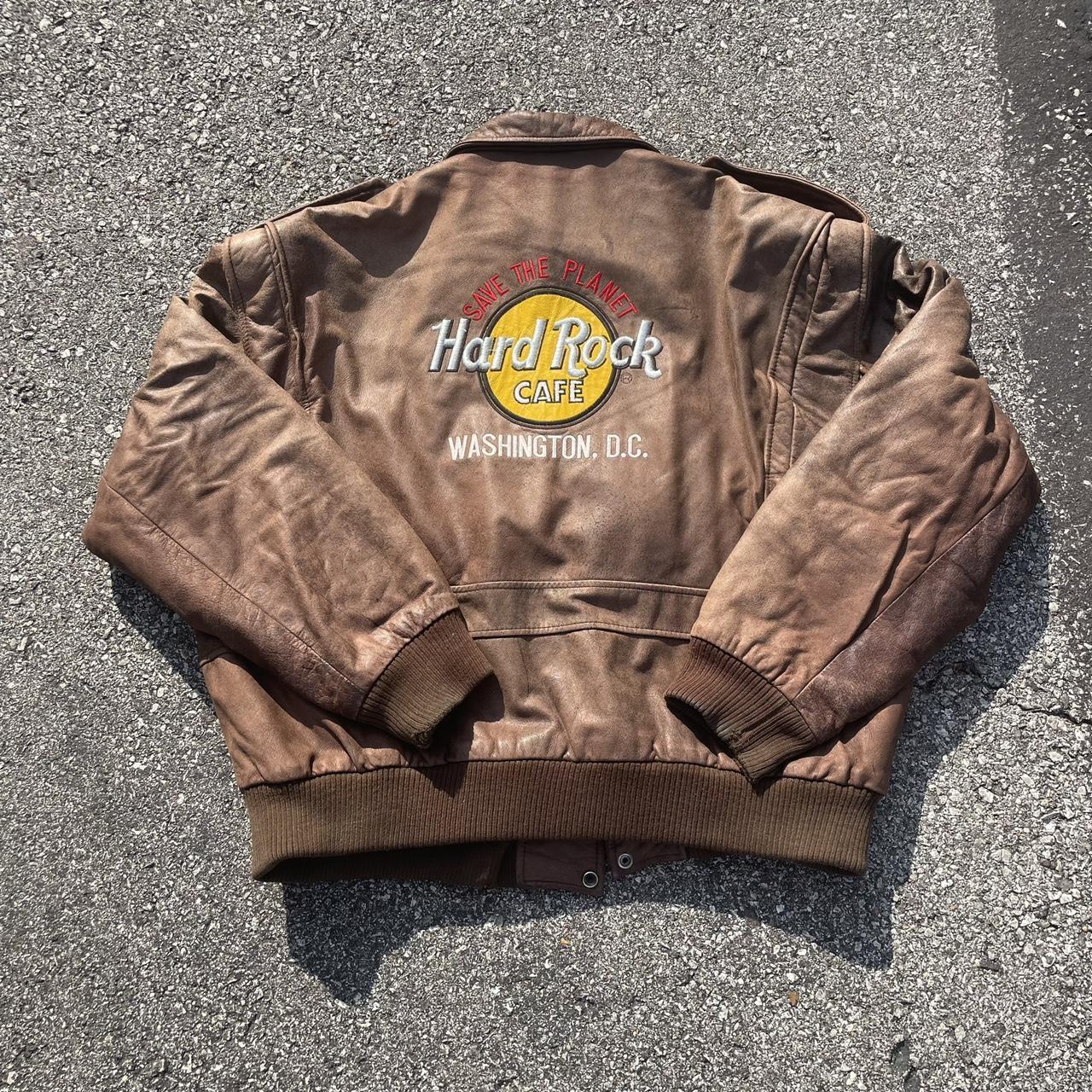 Hard rock cafe outlet bomber jacket