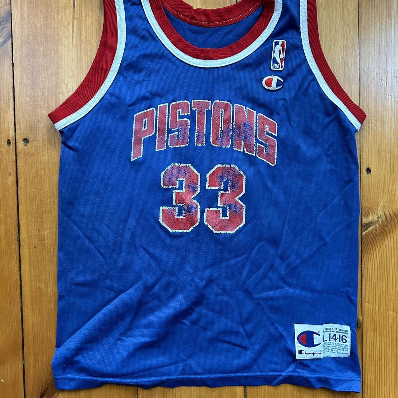 Vintage Detroit Pistons Grant Hill Jersey Depop