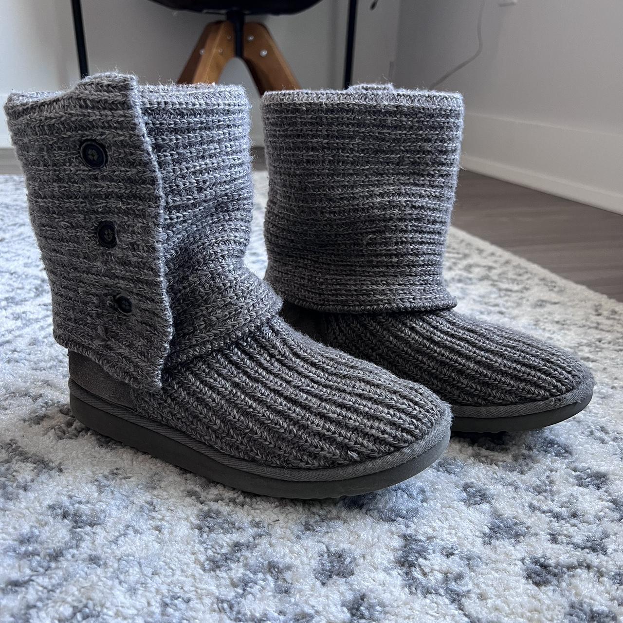 UGG Women's Grey Boots | Depop