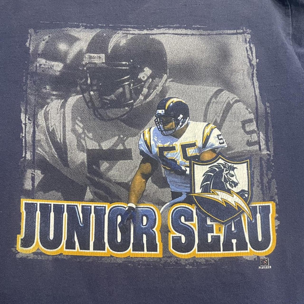 Vintage Nfl Starter Jersey Jr Seau Chargers Jersey - Depop