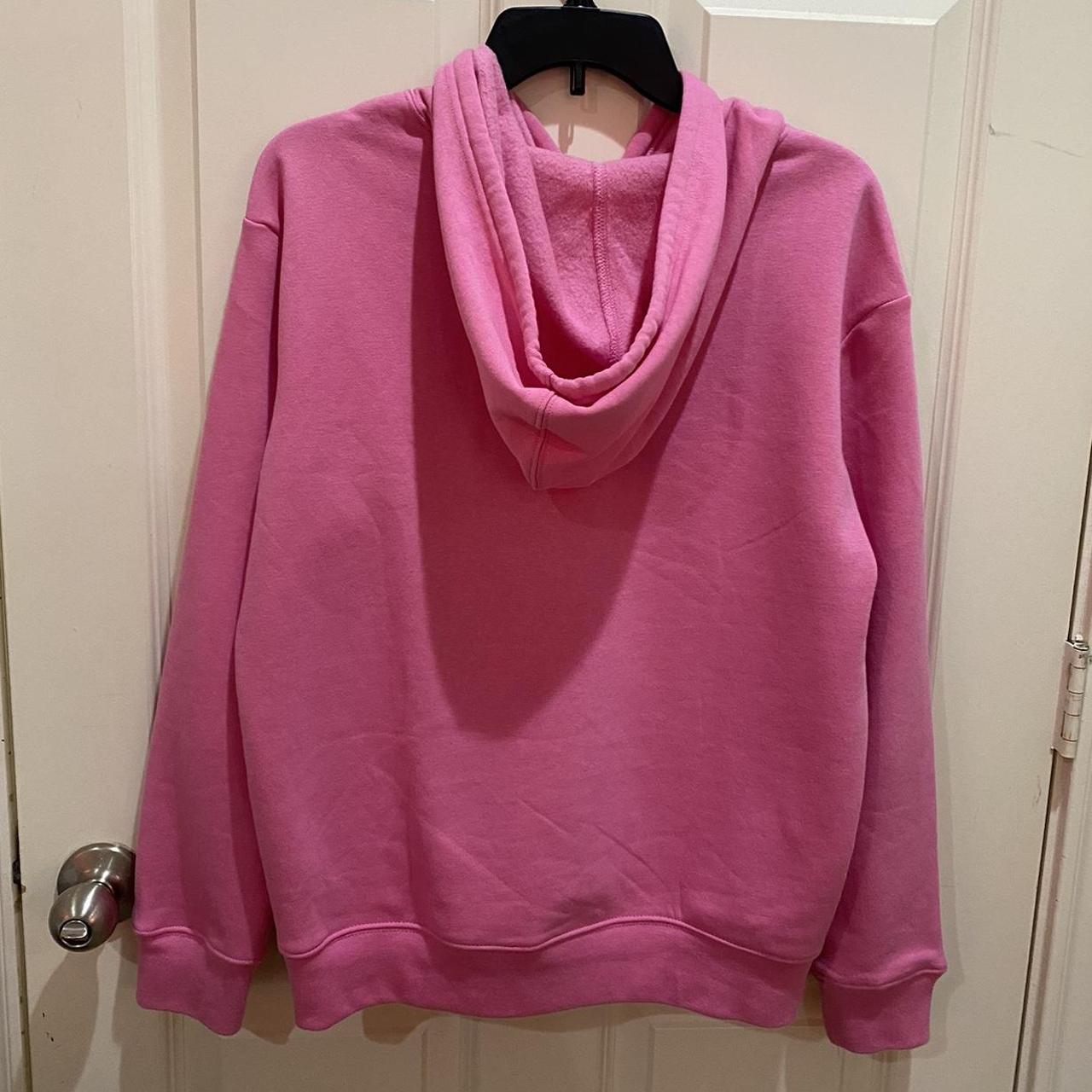 Bright pink Gap hoodie! Super soft and comfortable... - Depop