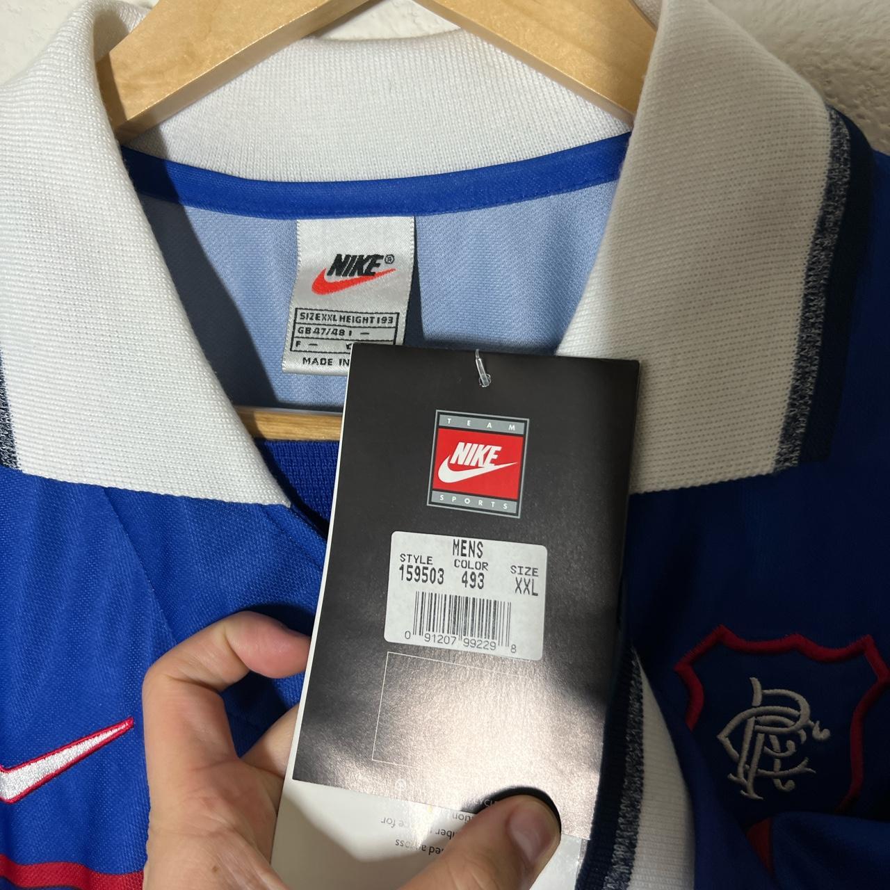 1999-2001 Glasgow Rangers home jersey Vintage - Depop