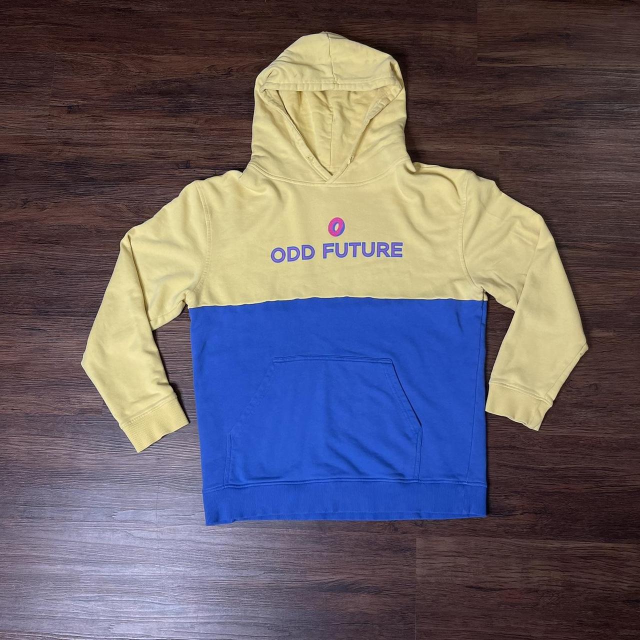 Yellow red best sale blue hoodie