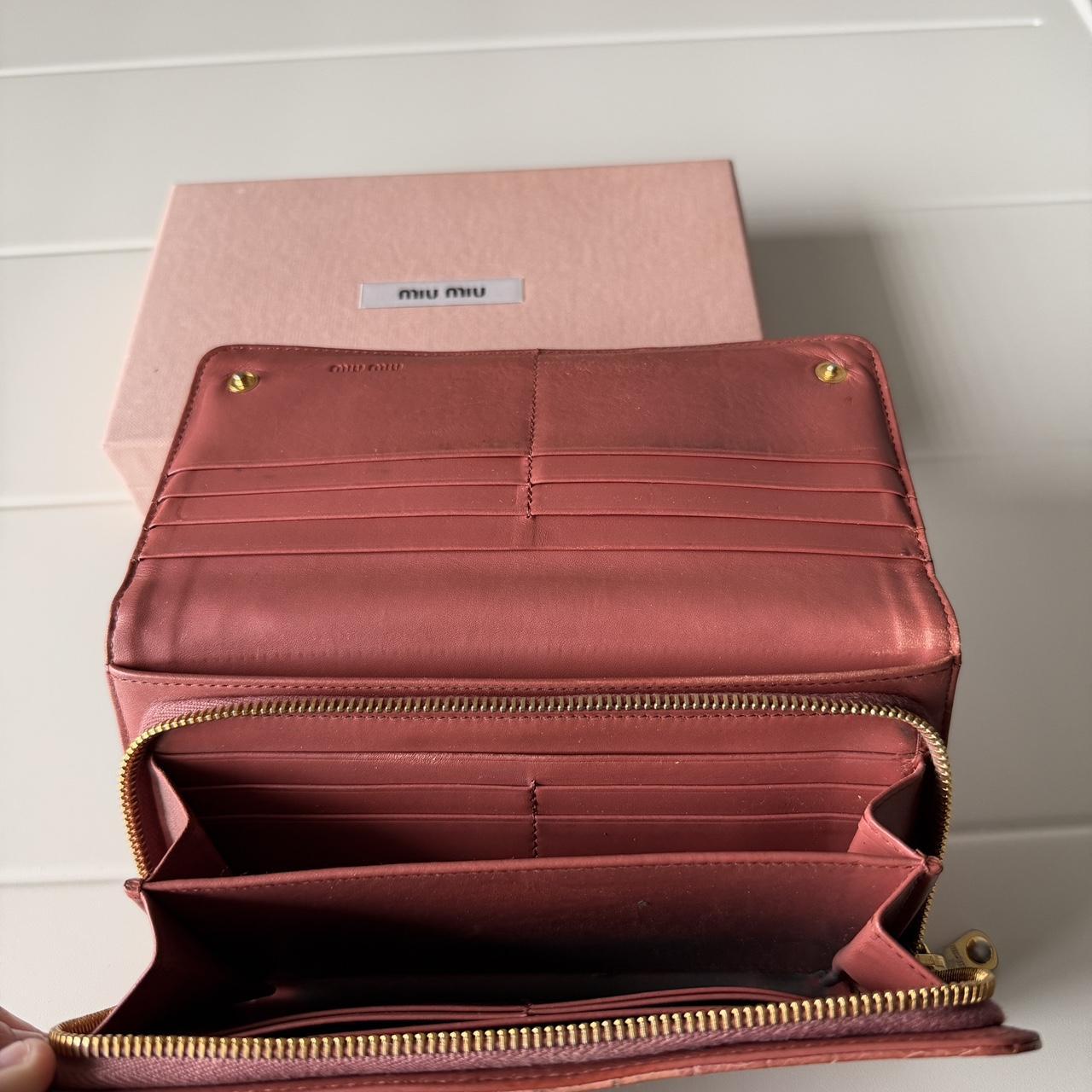 Miu Miu Women's Wallets - Pink – Miu Miu 00's Ant… - image 4