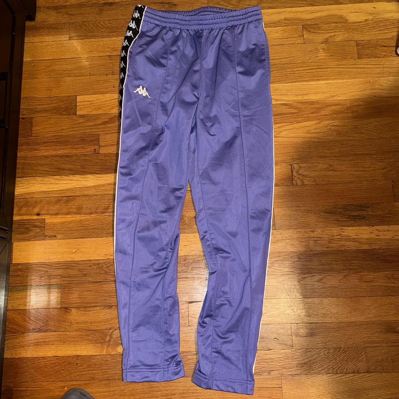 Purple store kappa sweatpants