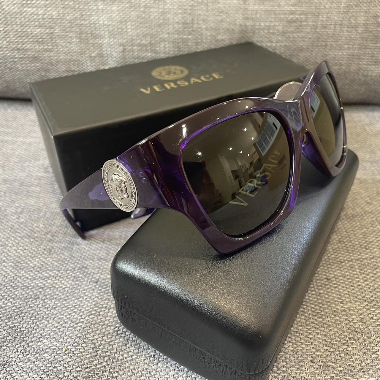 Versace Sunglasses VE4425U 54191A Violet violet Man Woman | eBay