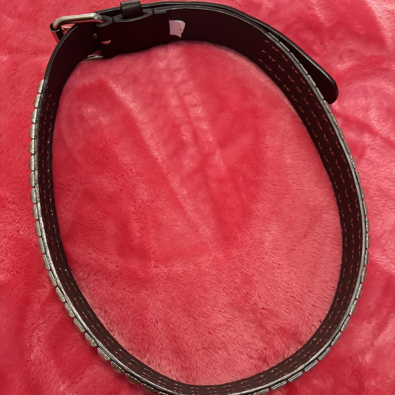 Studded belt #studded #studdedbelt... - Depop