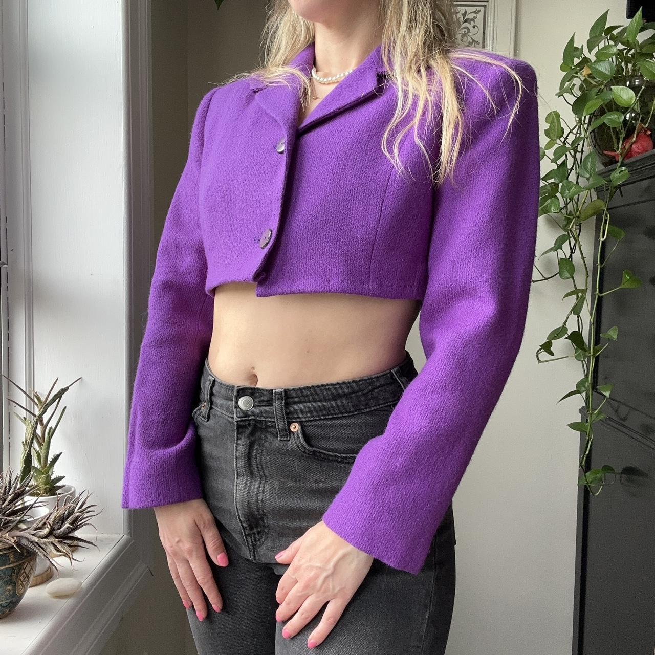 Cue Women's Purple Jacket (6)
