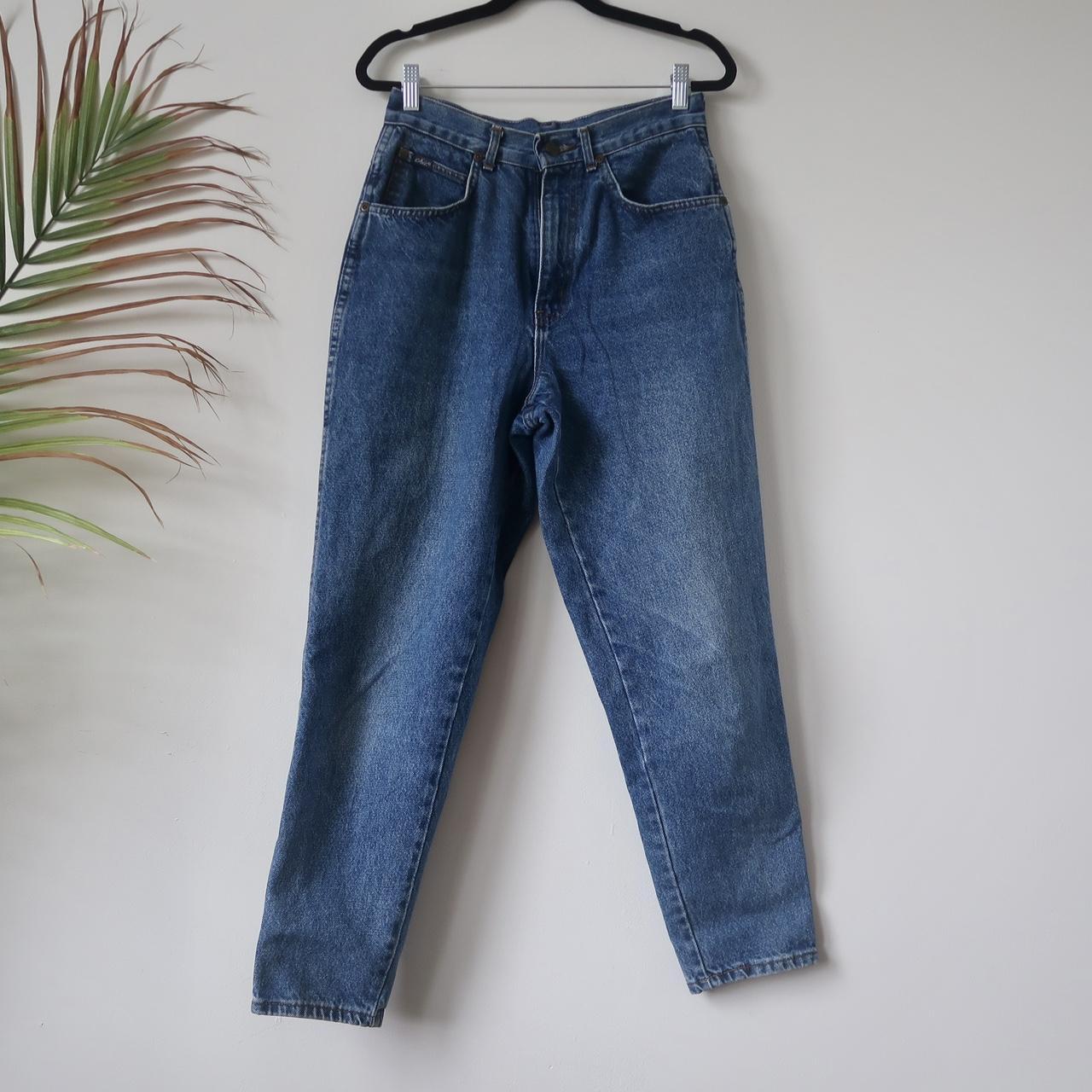 80s era Chic brand jeans. These 100% cotton high... - Depop